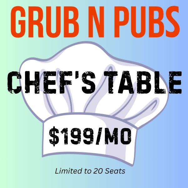 Chef's Table $199/MO